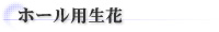 ホール用生花